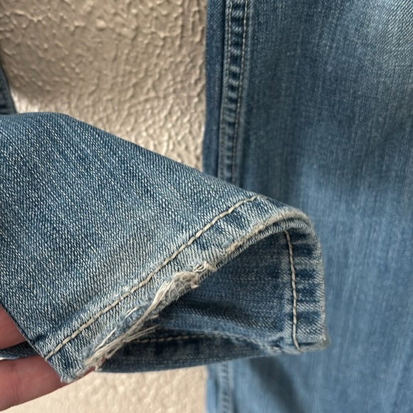 Women’s Miss Me Jeans Blue Bootcut 30 Low Rise Denim Color Sonoma - Picture 3 of 11